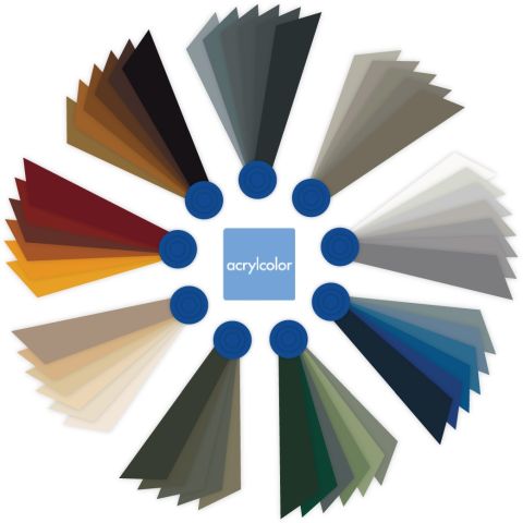 Gealan acrylcolor-Farben Fächer