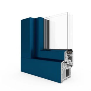 Aluplast IDEAL 8000 mit aluskin außen