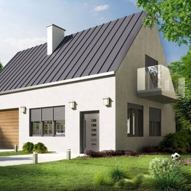 Alu-Fenster Einfamilienhaus