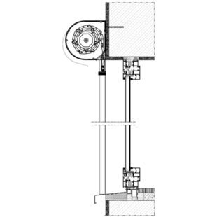 Vorbaurollladen SAR SKO Einbaubeispiel