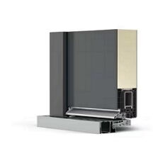 Haustür Rehau GENEO Profil anthrazit - aussen