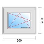 Fenstermaß 500x400mm