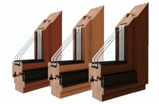 Holz Balkontüren Farben