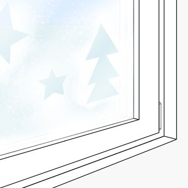Kunststofffenster Schneespray entfernen