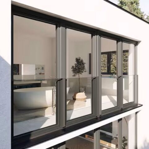 Rehau SKYFORCE französischer Balkon außen