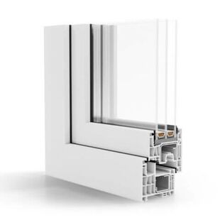 Kunststofffenster Aluplast IDEAL Neo MD Cube-Line - Ansicht außen