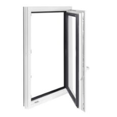 Holz-Alu-Fenster mit Drehkipp-Beschlag