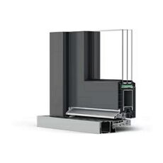 Haustür Rehau SYNEGO Profil anthrazit - außen