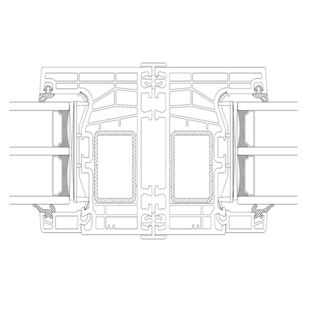 Drutex Iglo Edge - 50110 H-Kopplung 2mm