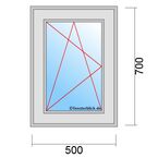 Fenstermaß 500x700mm