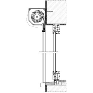 Vorbaurollladen SAR SK Einbaubeispiel