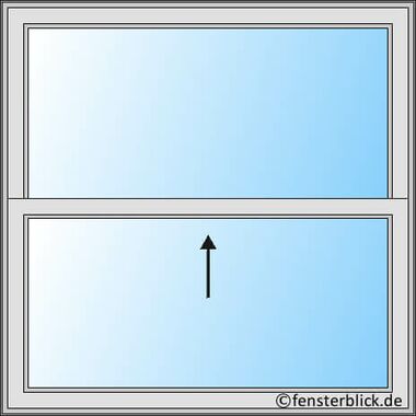 Fenstertyp Vertikal-Schiebefenster