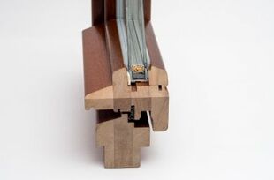 Softline Profil mit Wetterschenkel Retro aus Holz