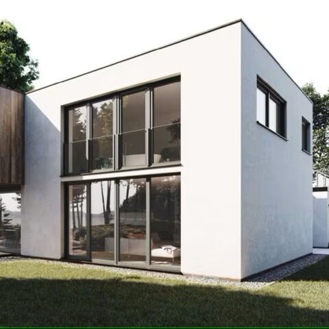 Haus mit Skyforce franzoesischer Balkon