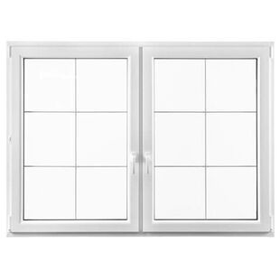 Kunststofffenster Iglo 5 mit Sprossen in Weiß