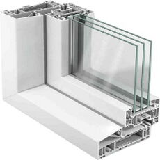 Kunststofffenster Schüco LivIng Variant NL Profil - außen