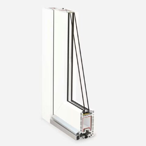 Haustür Rehau BRILLANT-DESIGN Profil - Profilschnitt