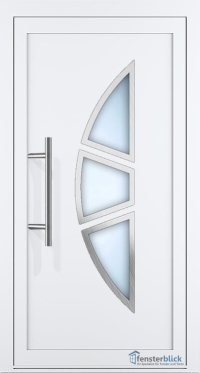 Aluminium Haustür EL-19 Inox