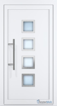 Aluminium Haustür EL-25 Inox