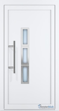 Aluminium Haustür EL-28 Inox