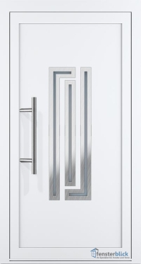 Aluminium Haustür EL-34 Inox
