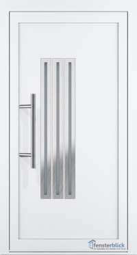 Aluminium Haustür EL-39 Inox