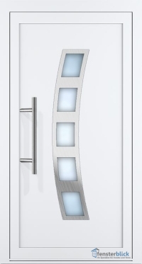 Aluminium Haustür EL-42 Inox