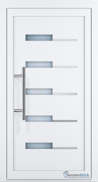 Aluminium Haustür EL-45 Inox