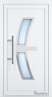 Aluminium Haustür EL-47 Inox