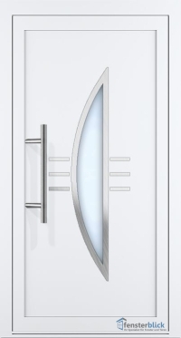 Aluminium Haustür EL-48 Inox