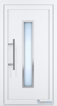 Aluminium Haustür EL-54 Inox