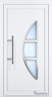 Aluminium Haustür EL-56 Inox