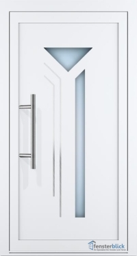 Aluminium Haustür EL-62 Inox