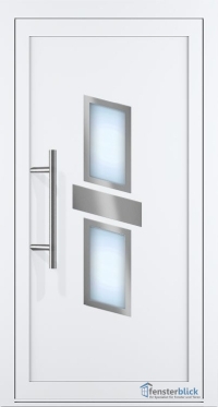 Aluminium Haustür EL-68 Inox