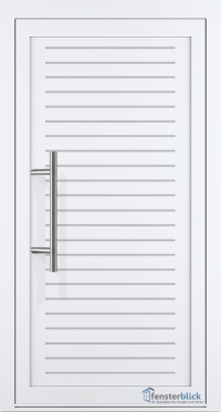 Aluminium Haustür EL-72 Inox