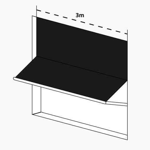 Markisolette Schwarz