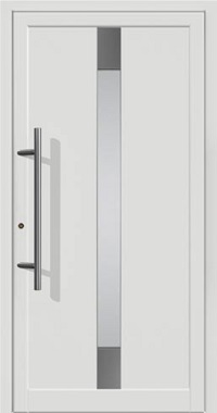 Kunststoff Haustür Modell 1301 in Weiß