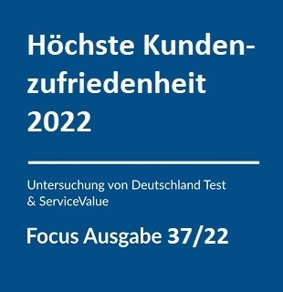 "Höchste Kundenzufriedenheit 2022" fensterblick.de