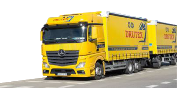 Drutex LKW Lieferung