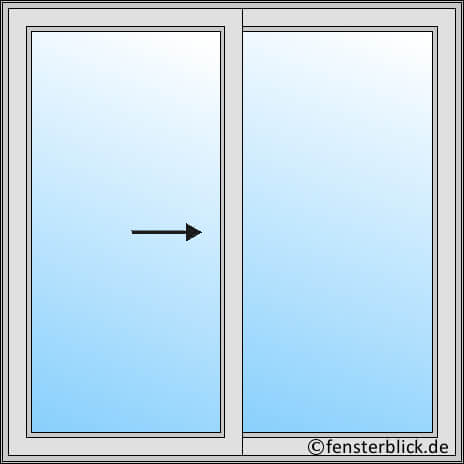 Schiebefenster: platzsparend & praktisch