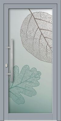 Aluminium Haustür KN Vision Glass Digital VV-850-GLW01