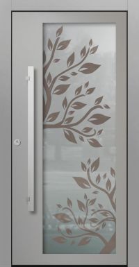 Aluminium Haustür KN Vision Glass Digital VV-850-GLW02