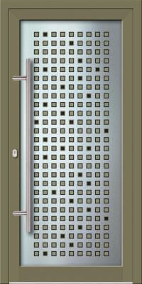 Aluminium Haustür KN Vision Glass Digital VV-850-GLW05