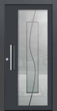 Aluminium Haustür KN Vision Glass Digital VV-850-GLW07