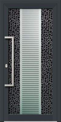 Aluminium Haustür KN Vision Glass Digital VV-850-GLW08