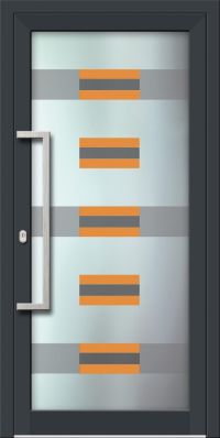 Aluminium Haustür KN Vision Glass Digital VV-850-GLW11