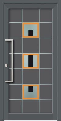 Aluminium Haustür KN Vision Glass Digital VV-850-GLW18