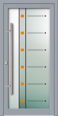 Aluminium Haustür KN Vision Glass Digital VV-850-GLW19 Alternative