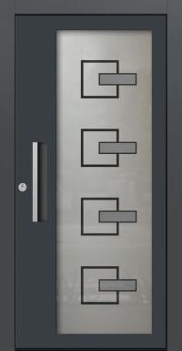 Aluminium Haustür KN Vision Glass Digital VV-850-GLW21