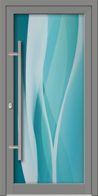 Aluminium Haustür KN Vision Glass Digital VV-850-GLW24